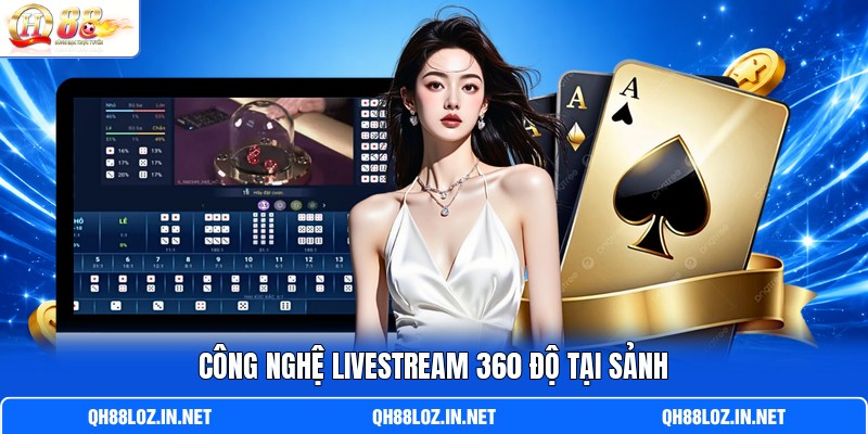 Công nghệ livestream 360 độ tại sảnh Công nghệ livestream 360 độ tại sảnh