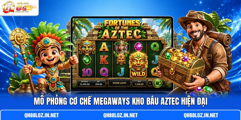 Mô phỏng cơ chế Megaways Kho Báu Aztec hiện đại Mô phỏng cơ chế Megaways Kho Báu Aztec hiện đại